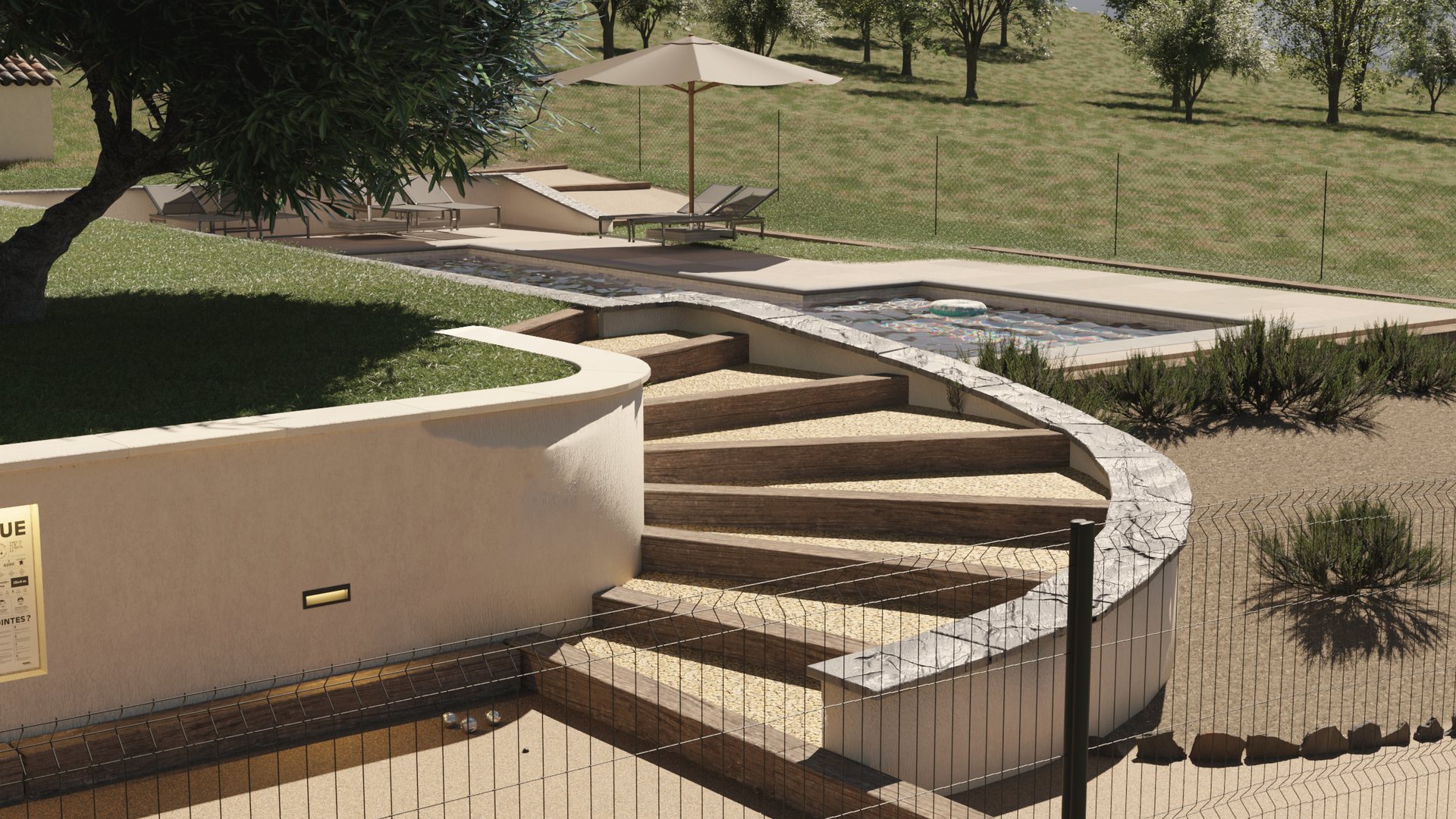 Terrasse et abords