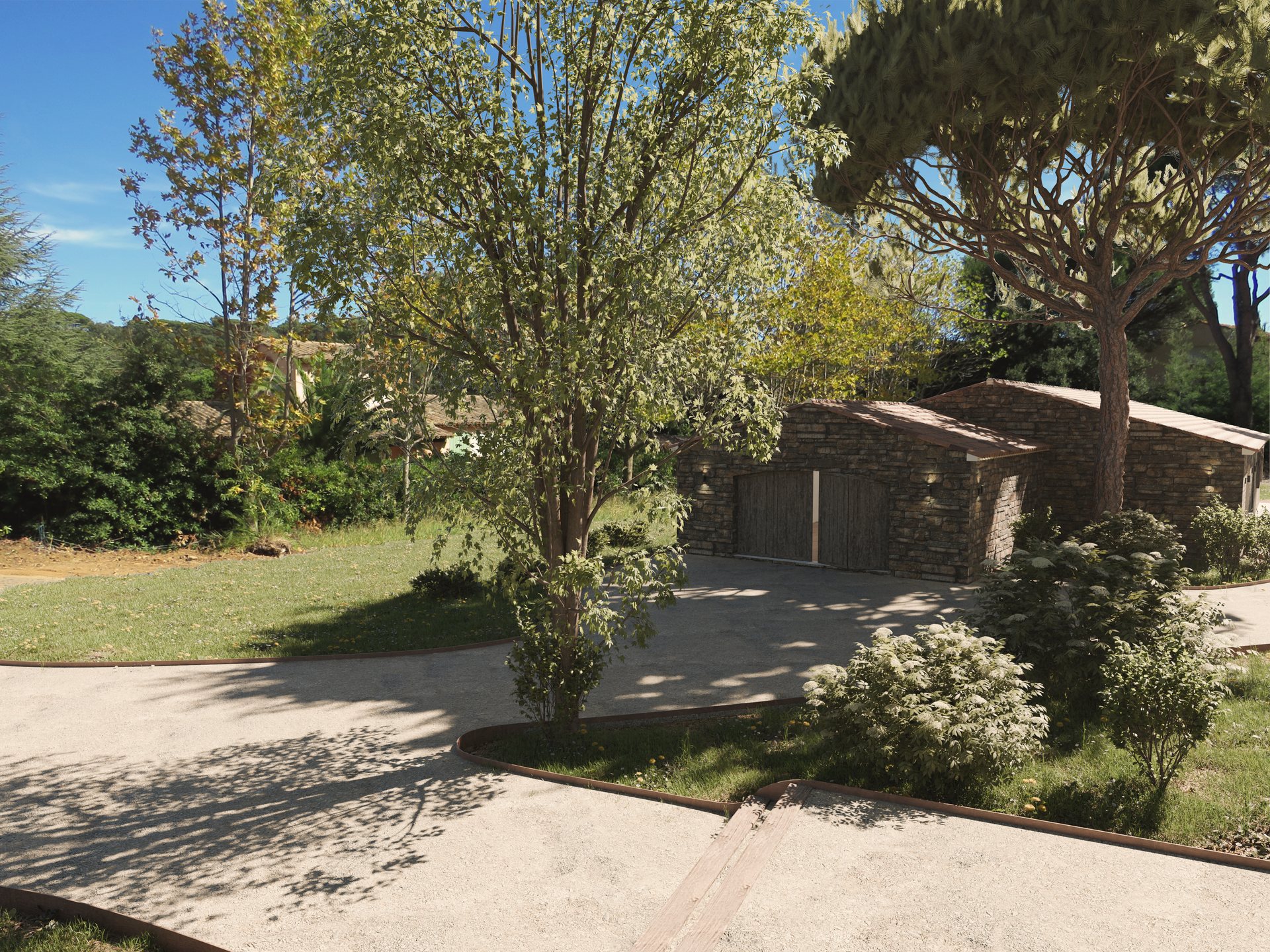 Façade jardin