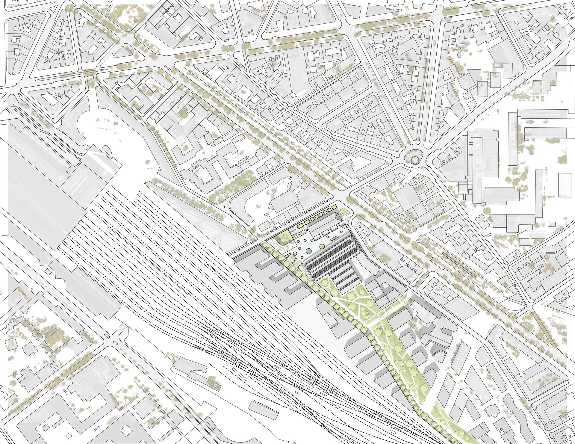 Plan masse, 1/2000